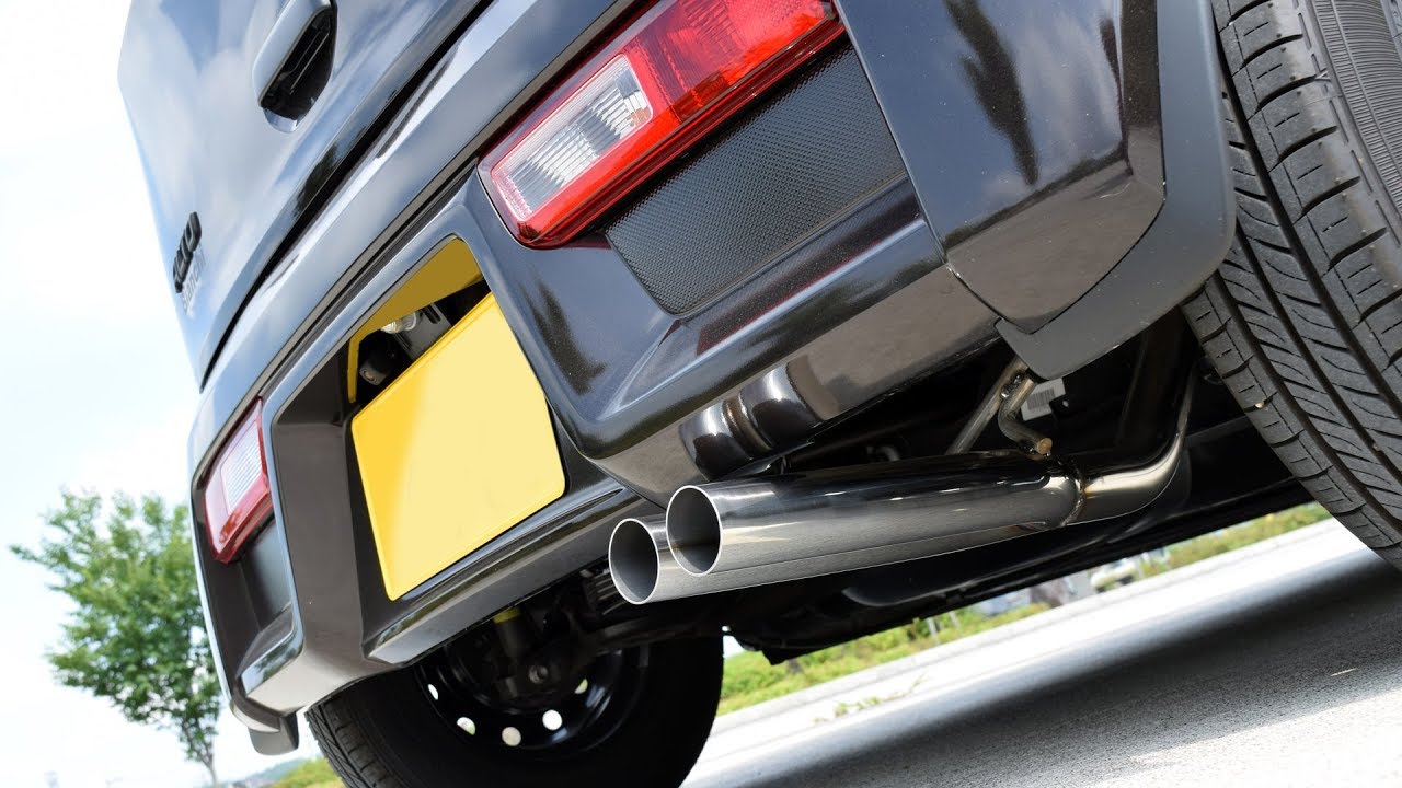 昭和GP アルト NA HA36S 用 ワイルドなマフラー音 SUZUKI ALTO 競技用