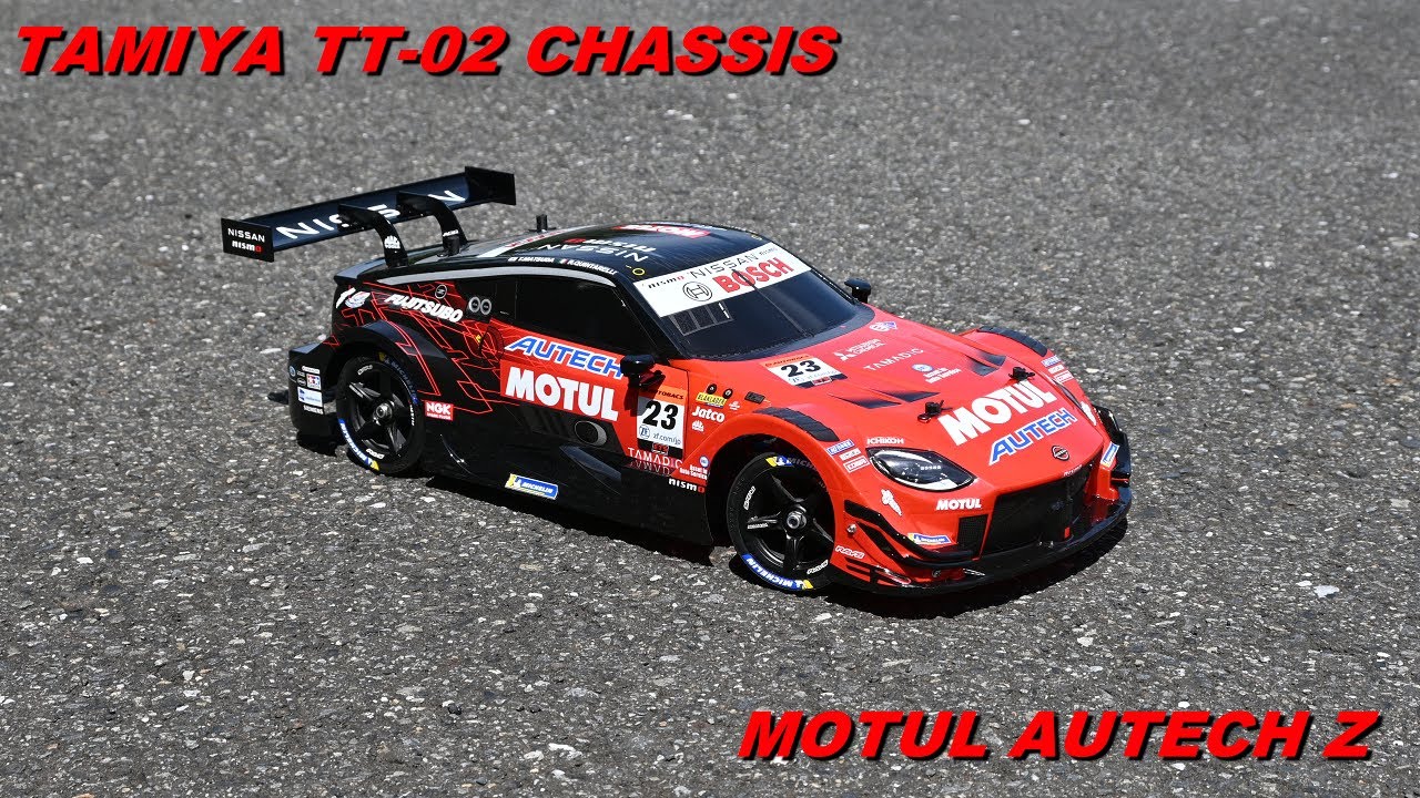 TT-02 MOTUL AUTECHZXBシリーズ 完成済みをチューニングアップ TT-02