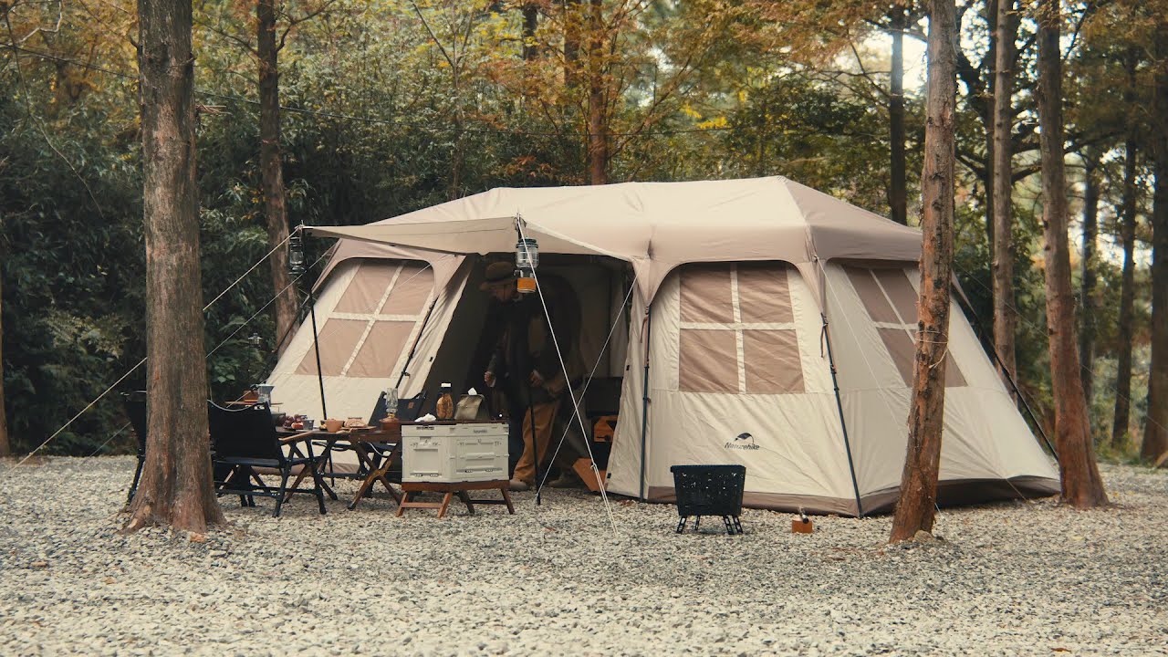 Naturehike Village 17 Automatic Tent - YouTube