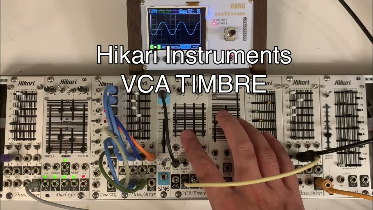 Hikari Instruments | VCA Timbre | ユーロラック・モジュラーシンセ