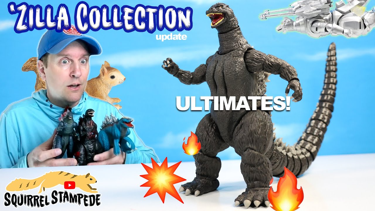 Godzilla Ultimates Super 7 1989 Heisei Figure Review with