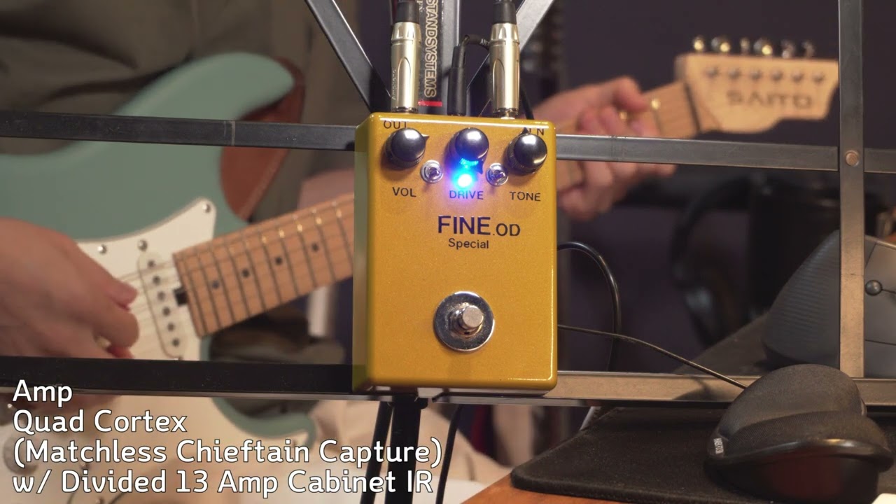 Pedal Demo] Human Gear 'Fine OD Special' [No Talk] - YouTube