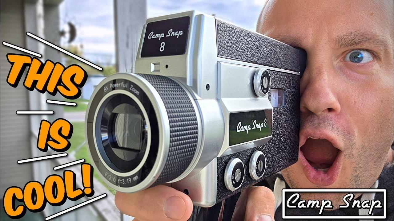 Camp Snap 8 Full Review - Super 8 Digital Camera? - YouTube