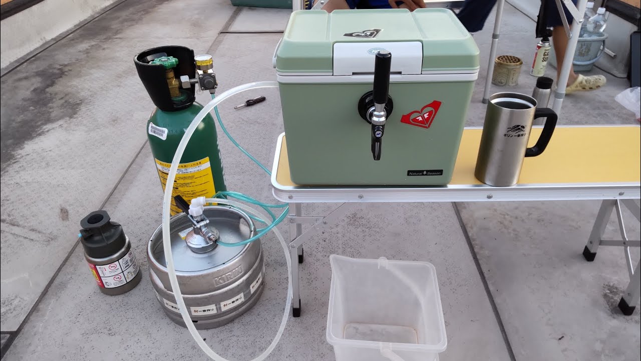 氷冷式 ビールサーバー 自作品 自作☆氷冷式ビールサーバー 【公式通販】