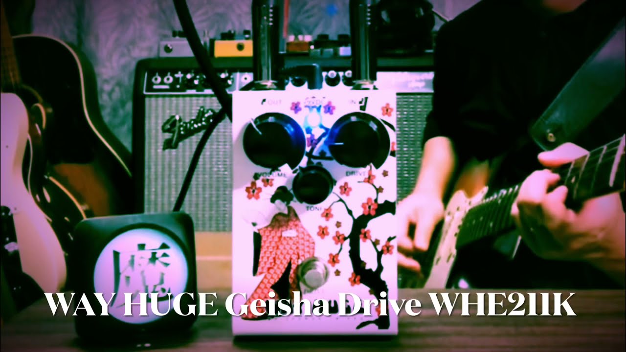 WAY HUGE Geisha Drive WHE211K - DEMO & Review 【魔法の箱研究所