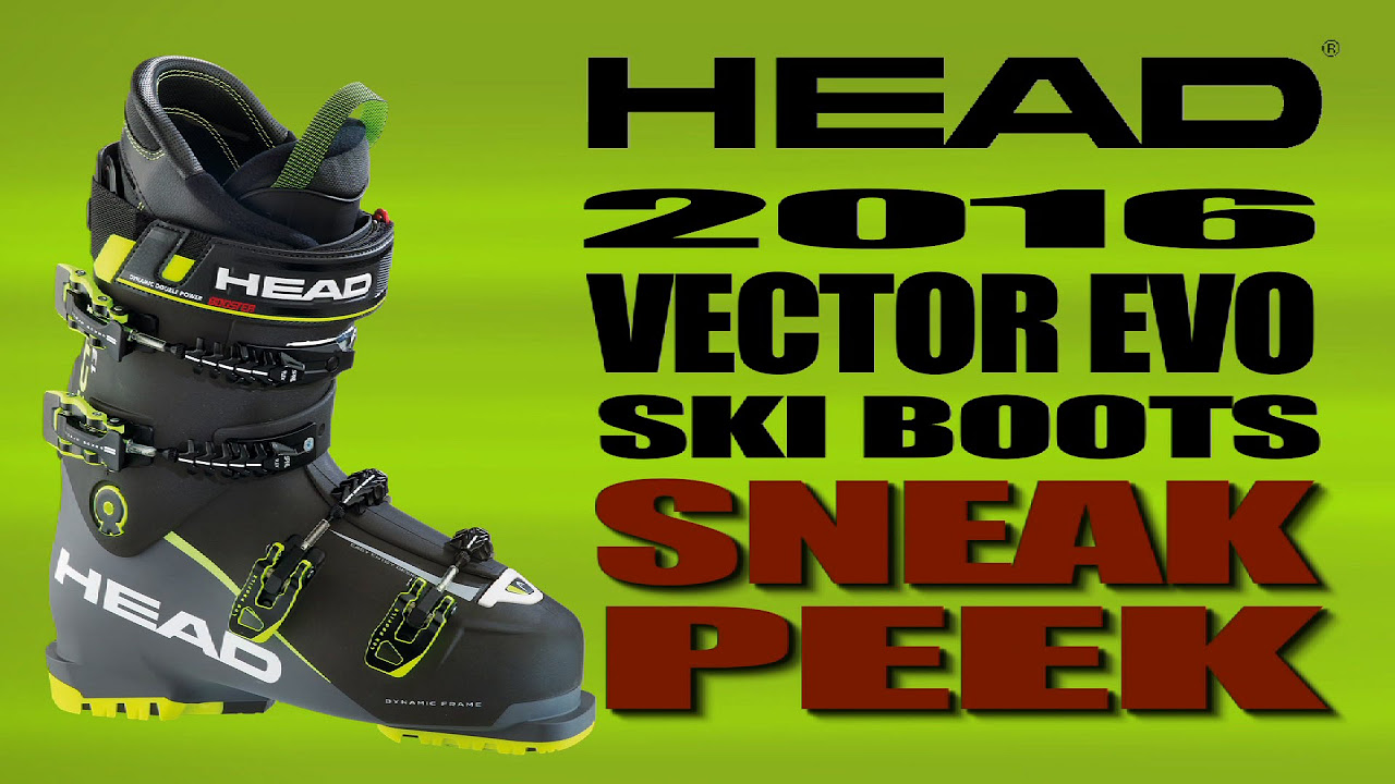 2016 HEAD Vector Evo Ski Boot Line - YouTube