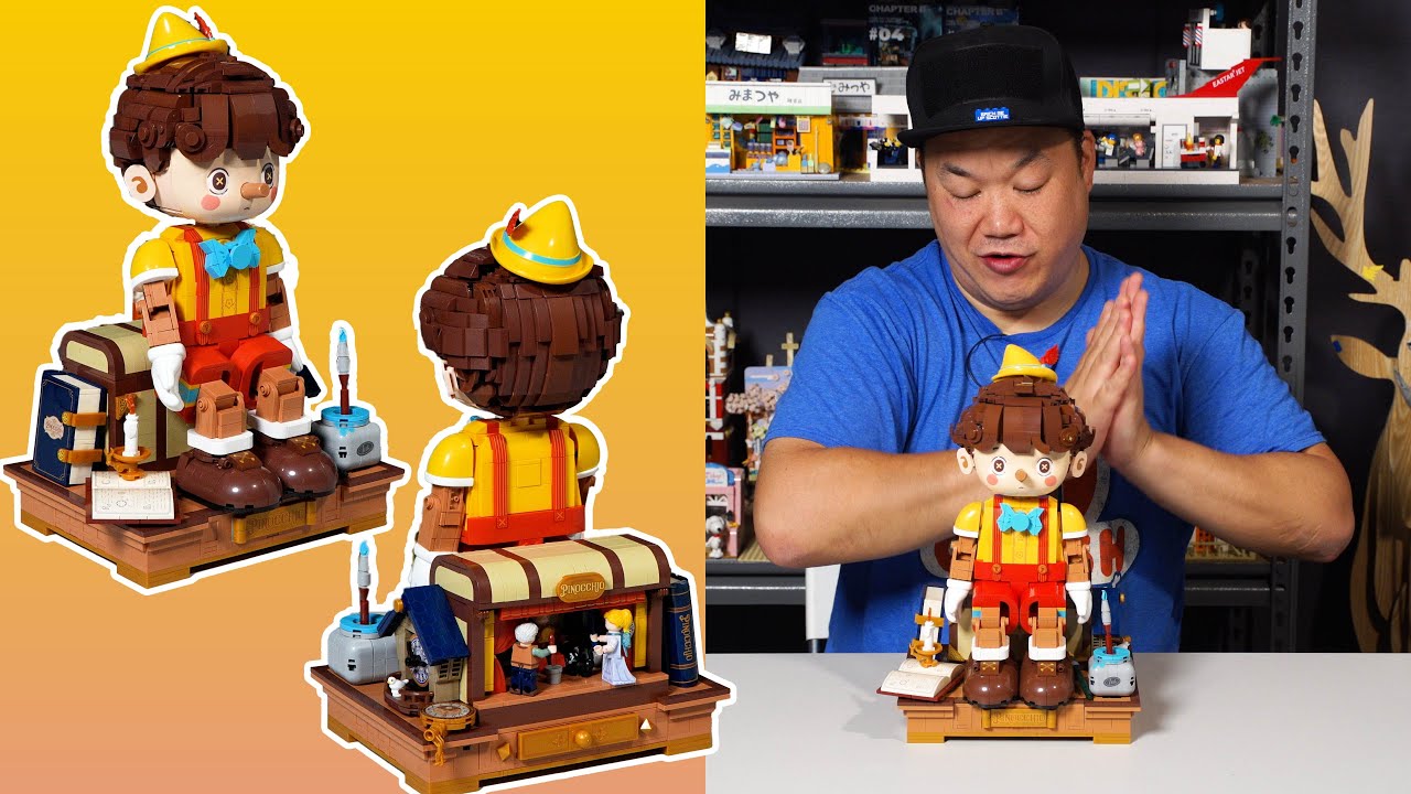 Pinocchio! | Wekki Brick Review 506186 - YouTube