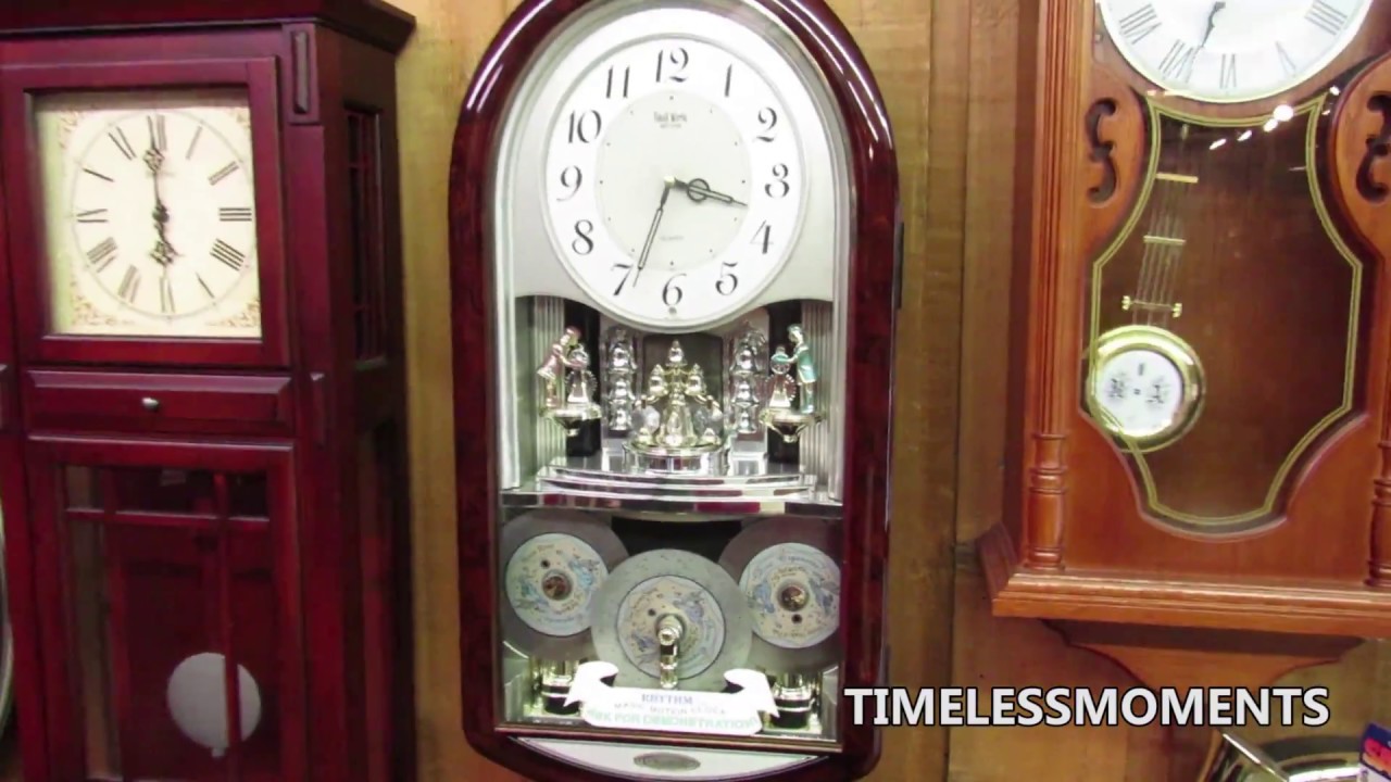 RHYTHM Magic Music Box Clock - 4MH739RH23（リズムスモールワールド