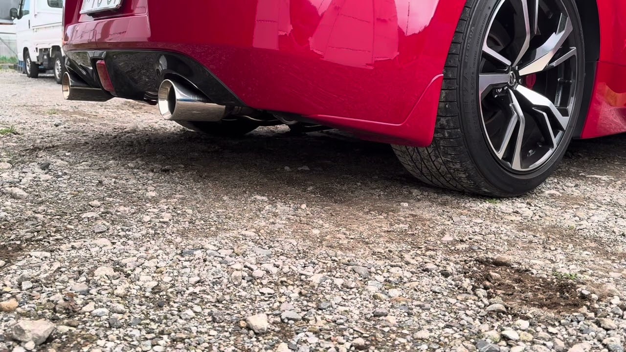 Z34にHKSスーパーサウンドマスターを装着 SSM - YouTube