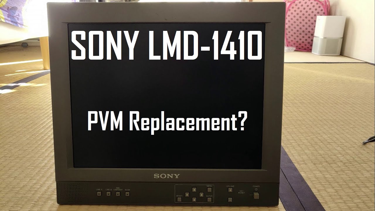 SONY 7型液晶モニター LPM-770BPのご紹介 - YouTube