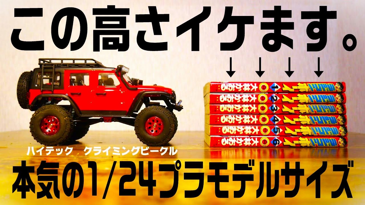 かわいいけど走破力が鬼～‼】1/24RCフルセットでお買い得な本格ミニ