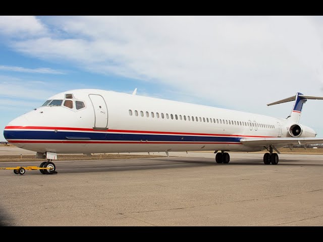 The only flying McDonnell Douglas MD81 - YouTube