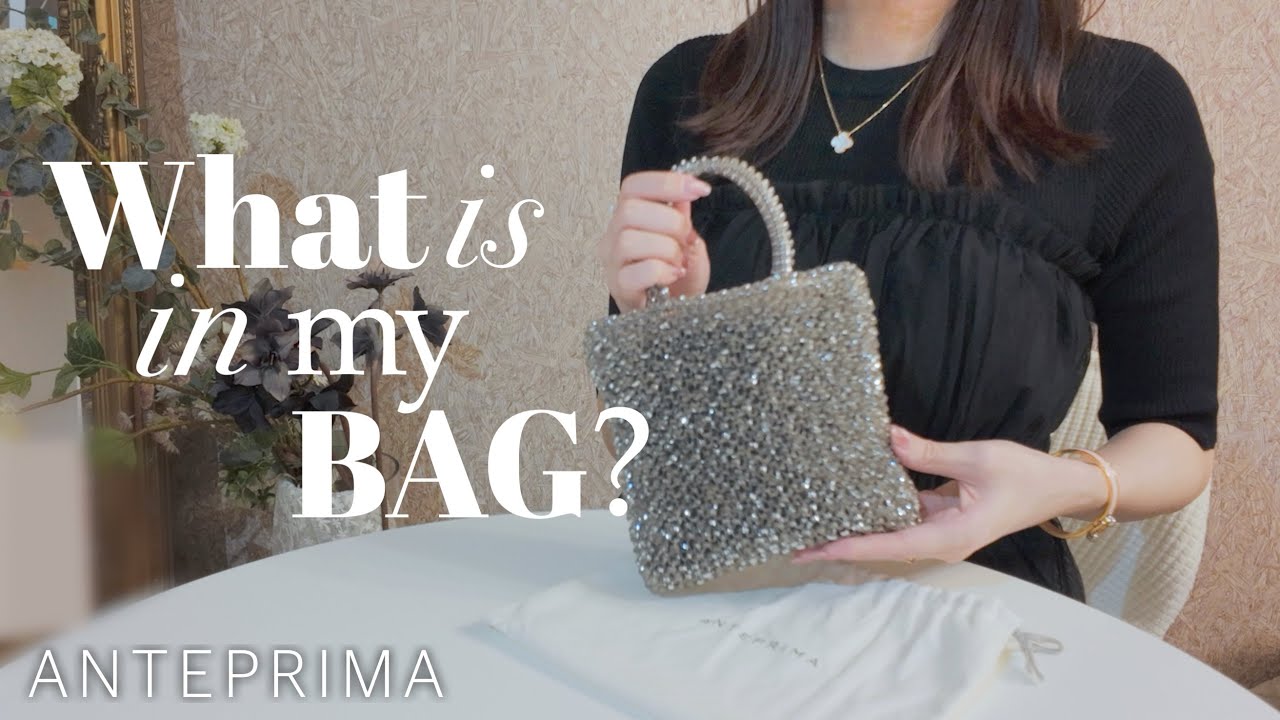 What's in my Anteprima mini bag? 🛍️ Introducing the contents of