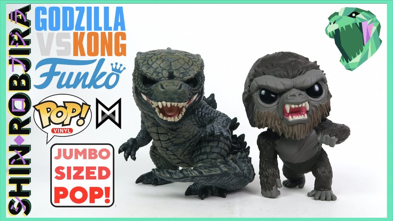 FUNKO JUMBO SIZED: Godzilla vs. Kong - Godzilla & Kong | Double