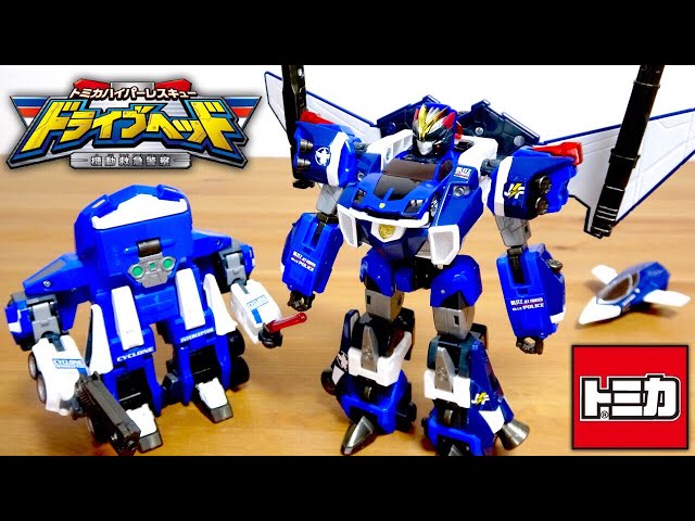 Tomica Hyper Rescue Drive Head Blitz Jet Fighter Mobile Emergency