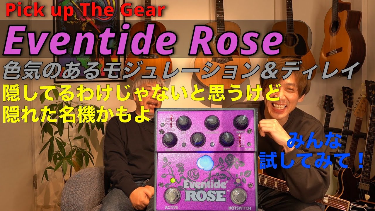 Eventide ROSE ギターエフェクター Rose | Modulated Delay Effects