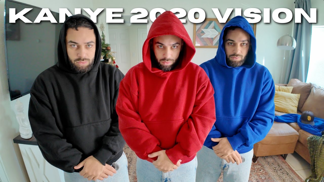 Kanye 2020 Vision Hoodie (size-guide) - YouTube