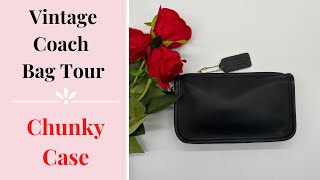 Vintage Coach Bag Tour | Chunky Case | Cristina Moda Vintage Shop