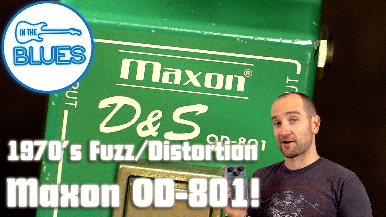 1970's Maxon D&S OD-801 Fuzz/Distortion Pedal - YouTube