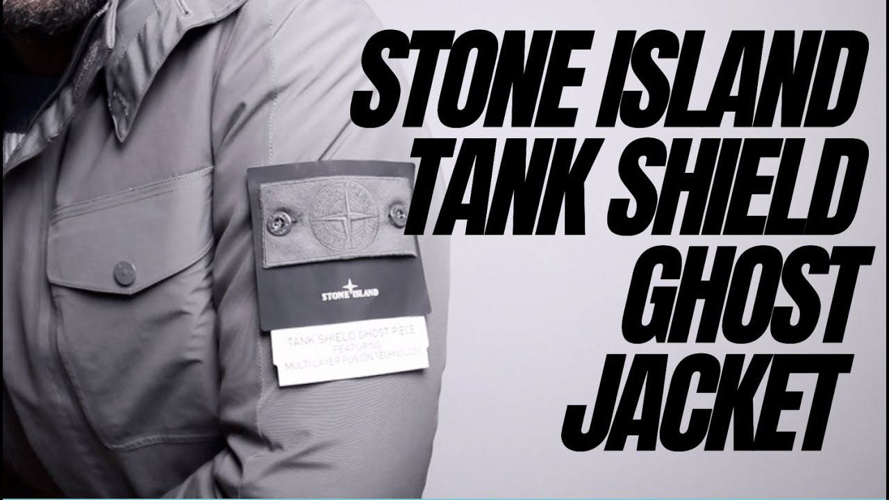 STONE ISLAND TANK SHEILD WATER PROOFED GHOST JACKET REVIEW - YouTube