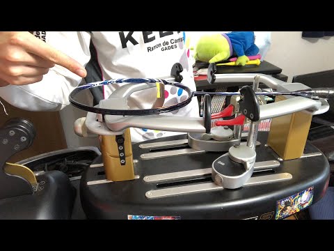 アストロクス100ZZを張りまーす！ - YouTube