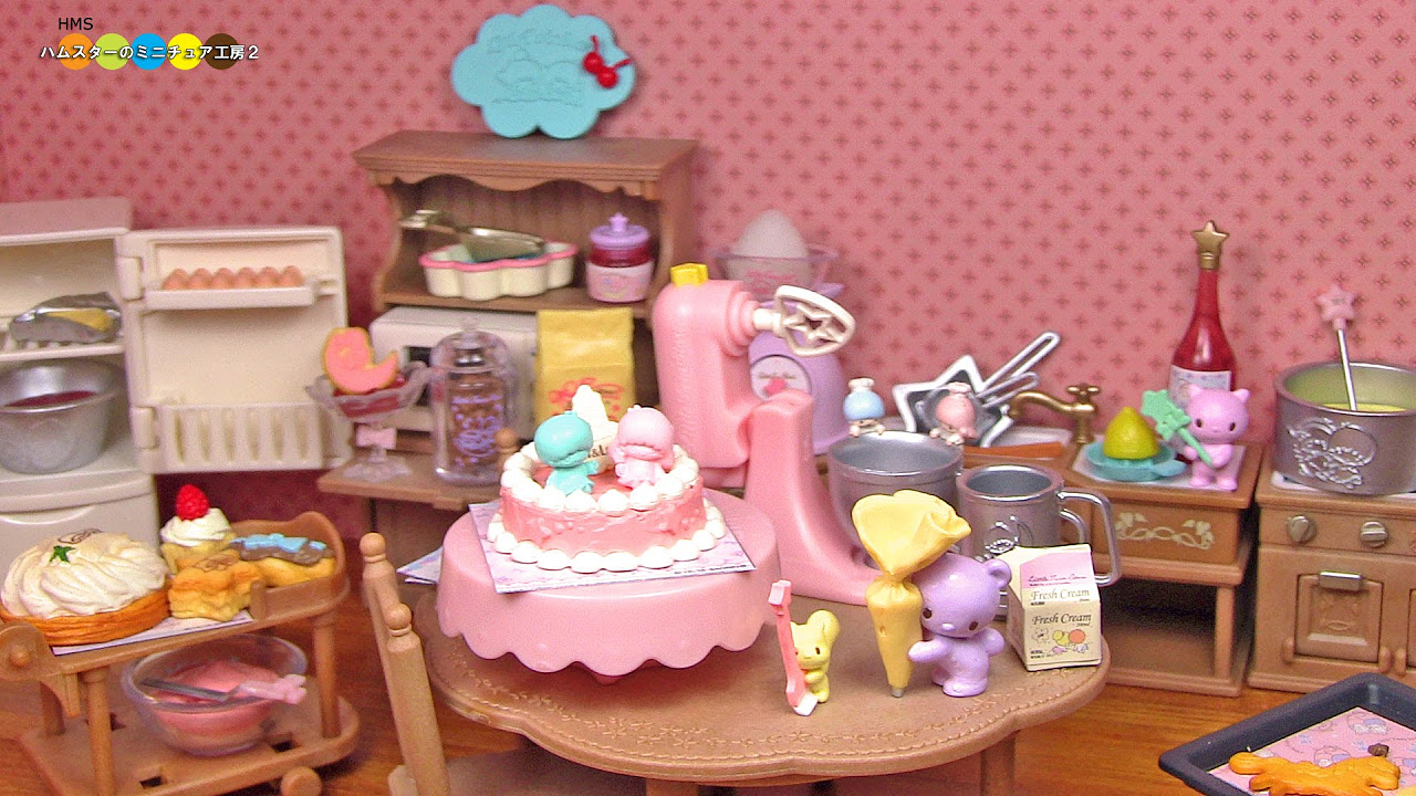 RE-MENT Little Twin Stars Twinkle Sweets Factory リーメント リトル