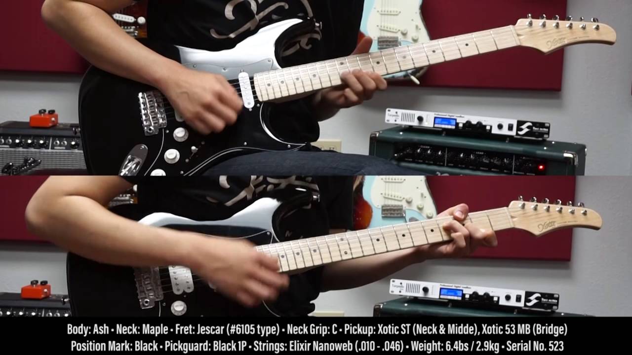 Xotic XS-2 Black Demo - YouTube