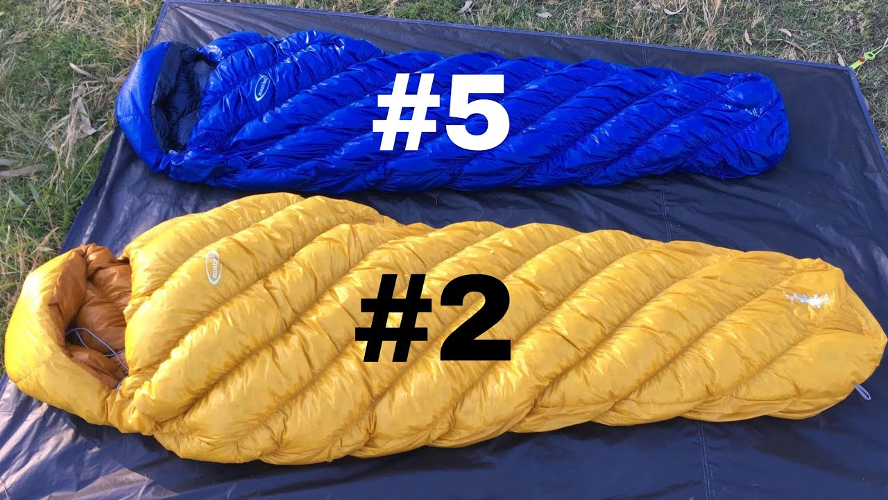Montbell Down Hugger 800 Ultralight Sleeping Bags with super