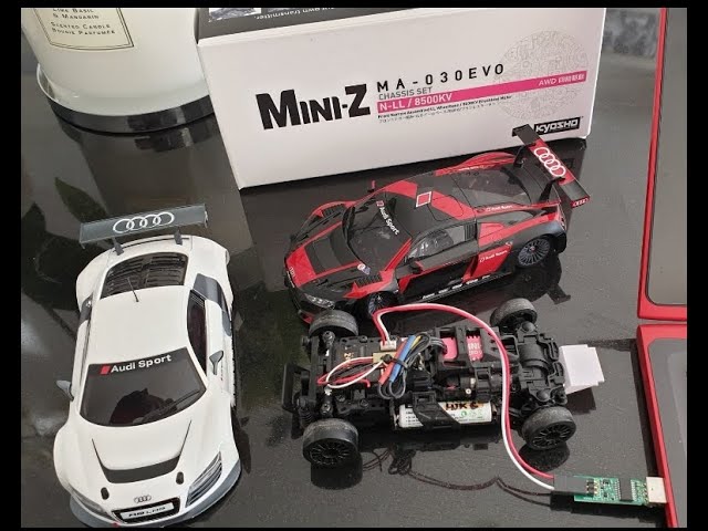 Kyosho Mini z awd ma030 evo review Part 2 gyro drift test and