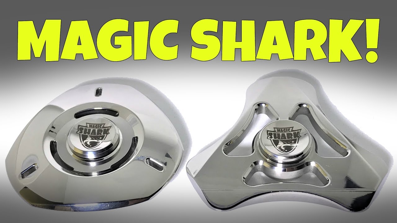MAGIC SHARK SPINNERS - UFO AND SOUL EATER - FIDGET SPINNER TOY