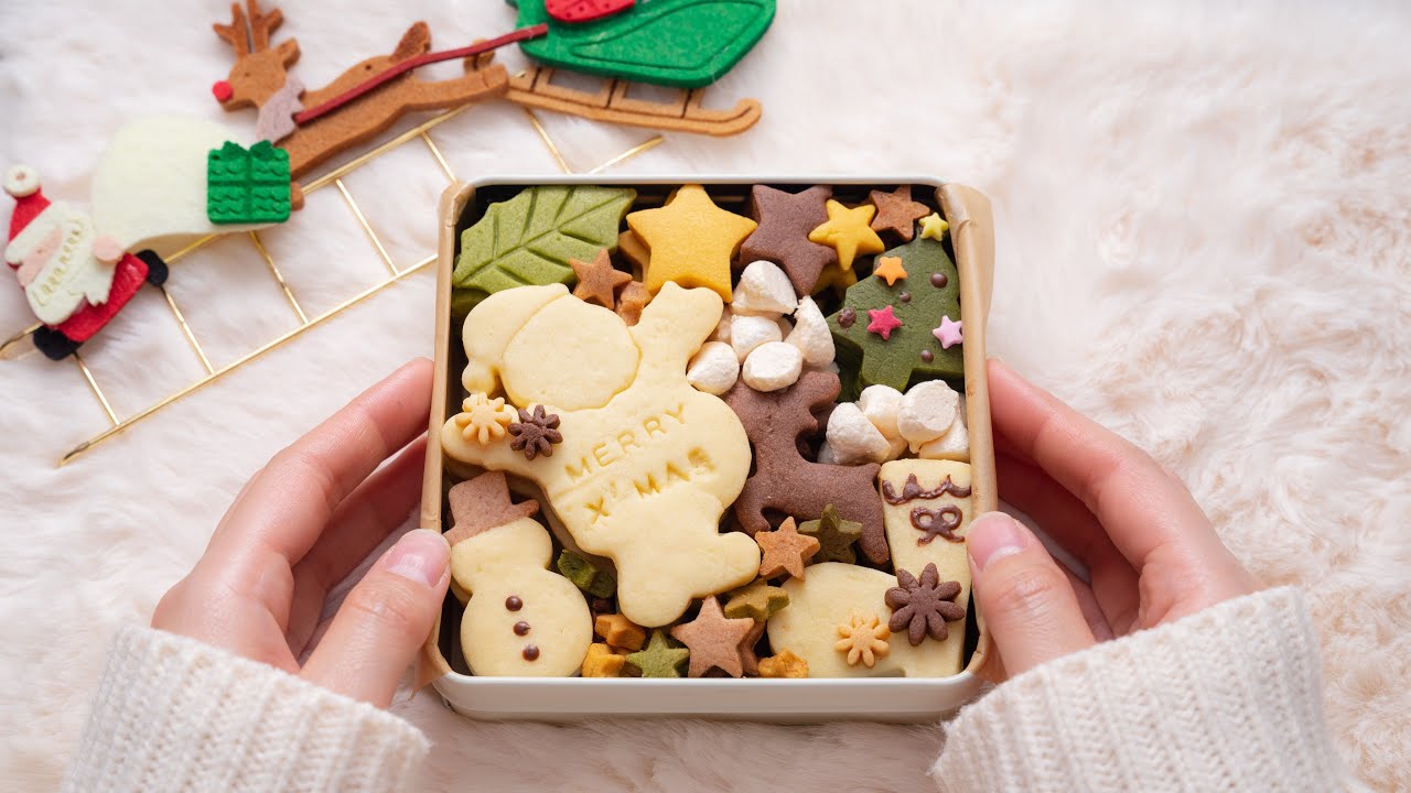クリスマスプレゼントに！クリスマスのクッキー缶の作り方 -How to