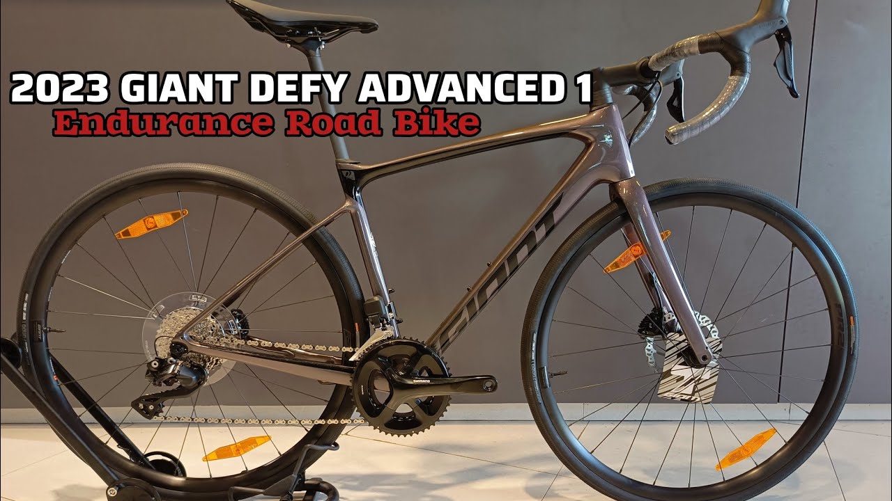 2023 GIANT DEFY ADVANCED 1 - SHIMANO 105 Di2 SMALL + WEIGHT