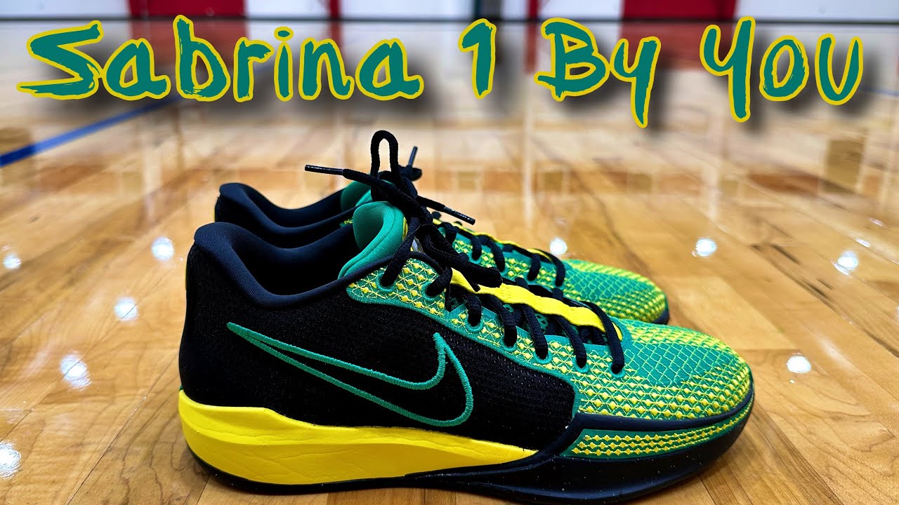 Custom Nike Sabrina 1 By You Unboxing & Review - YouTube
