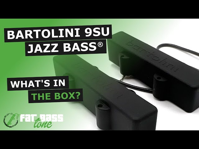 Bartolini 9SU L/S 4 Stg Single Coil Deep Jazz Bass® Pickup Set