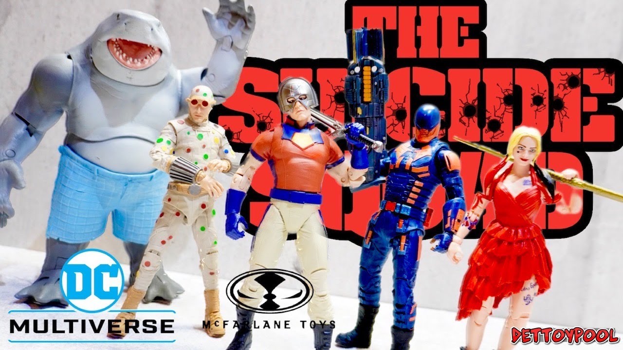 DCマルチバースのスーサイドスクワッドが揃ったので開封しつつ、キング