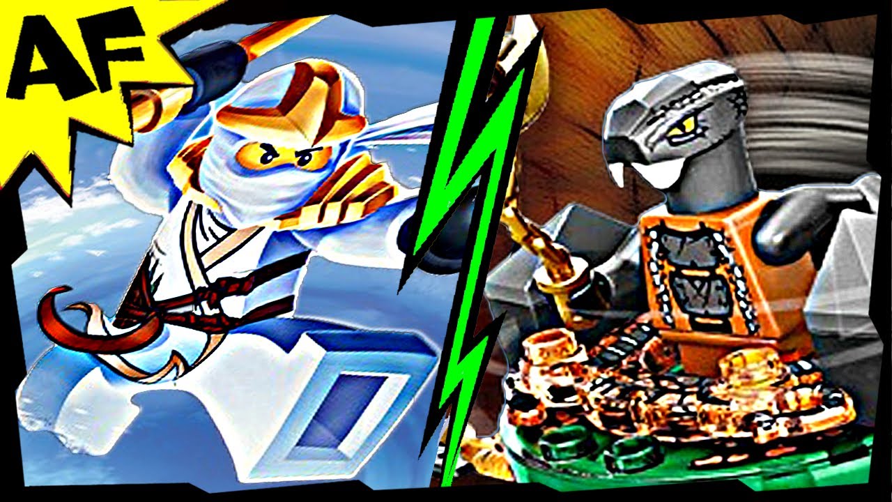 ZANE ZX vs CHOKUN Lego Ninjago Spinjitzu Battle & Stop Motion