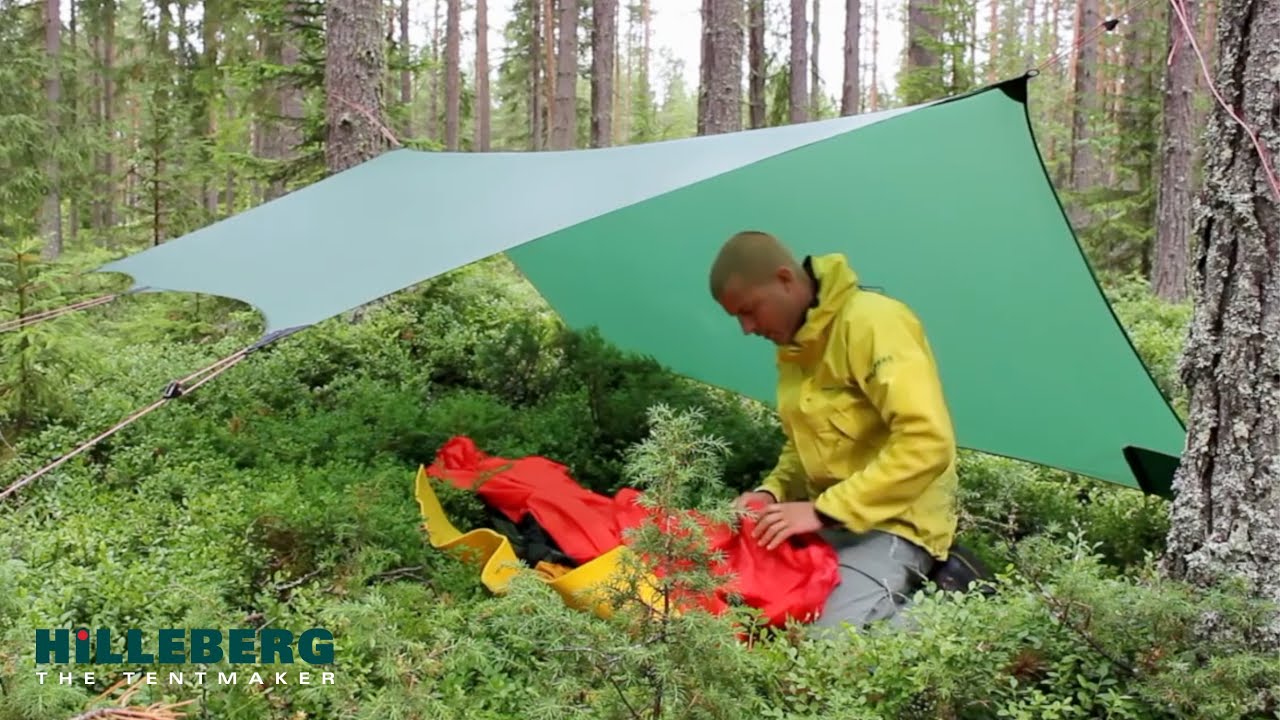Using a Hilleberg Tarp - YouTube