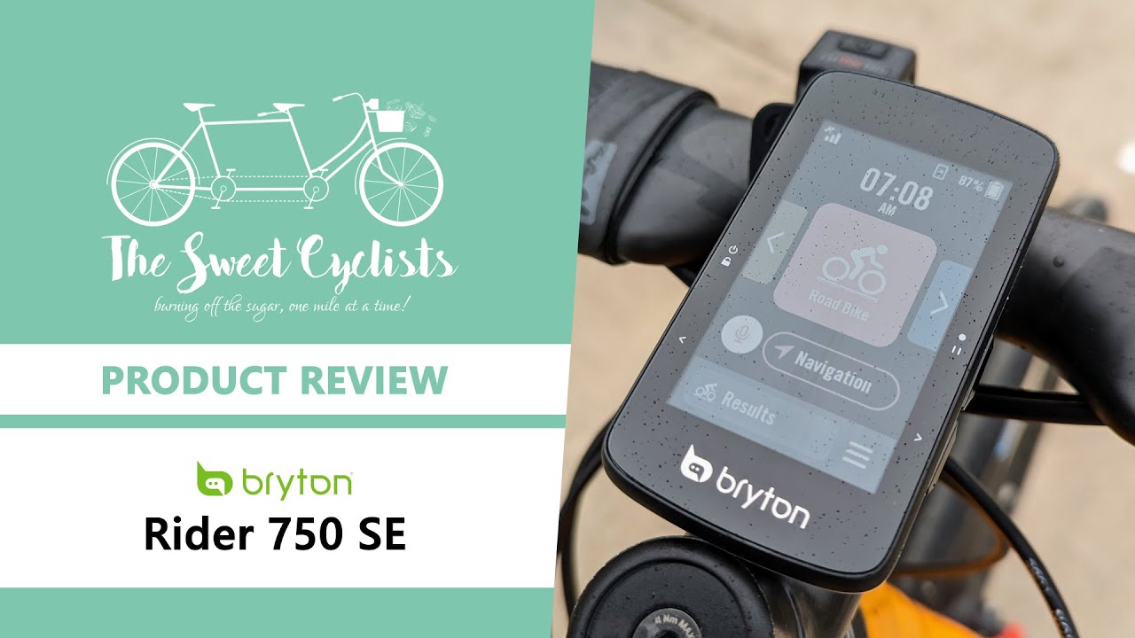 Bryton Rider 750 SE GPS Cycling Computer Review - feat. Color