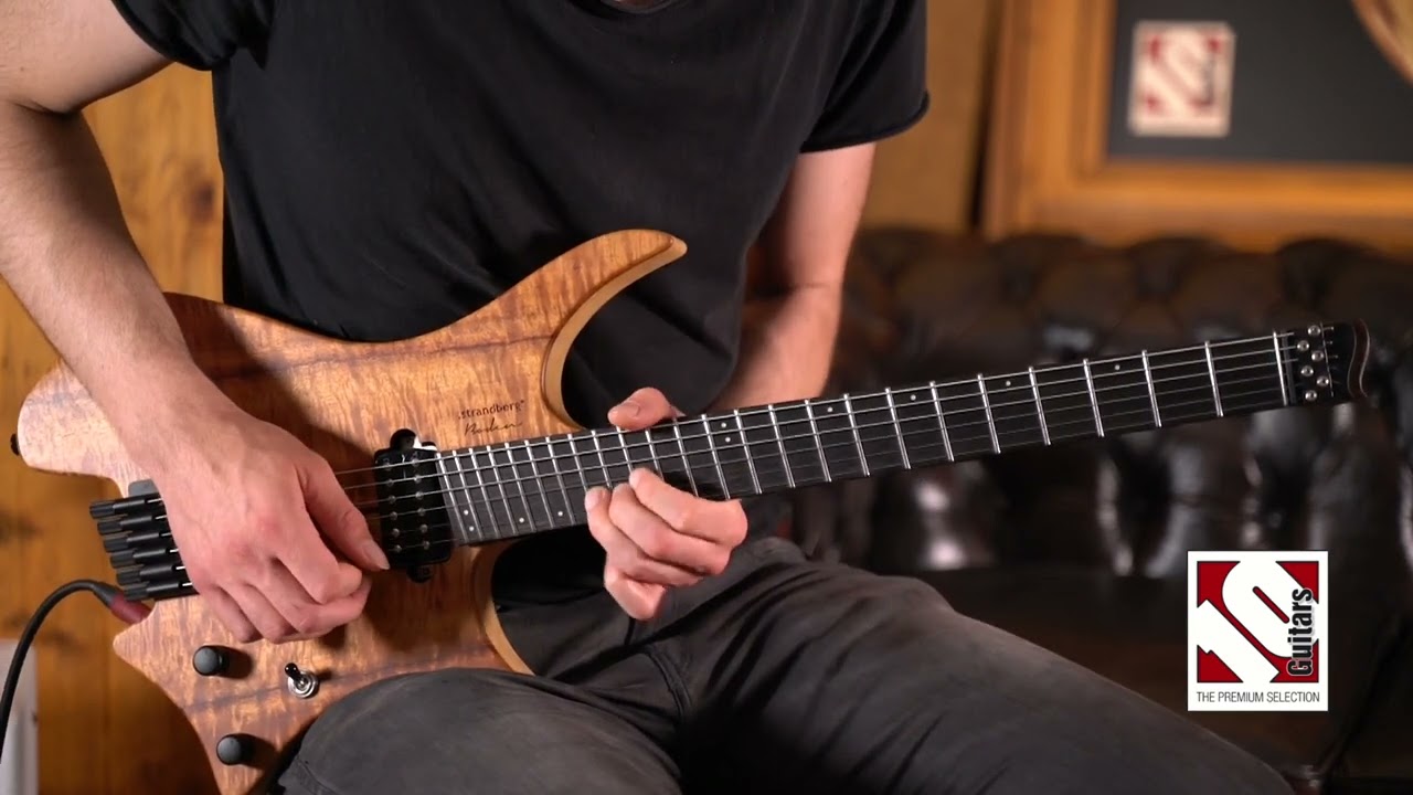 2017 Strandberg Boden 6 Custom Shop Koa | Guitar Demo - YouTube