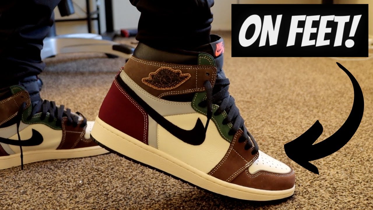 Air Jordan 1 High Hand Crafted Unboxing + On Feet! - YouTube