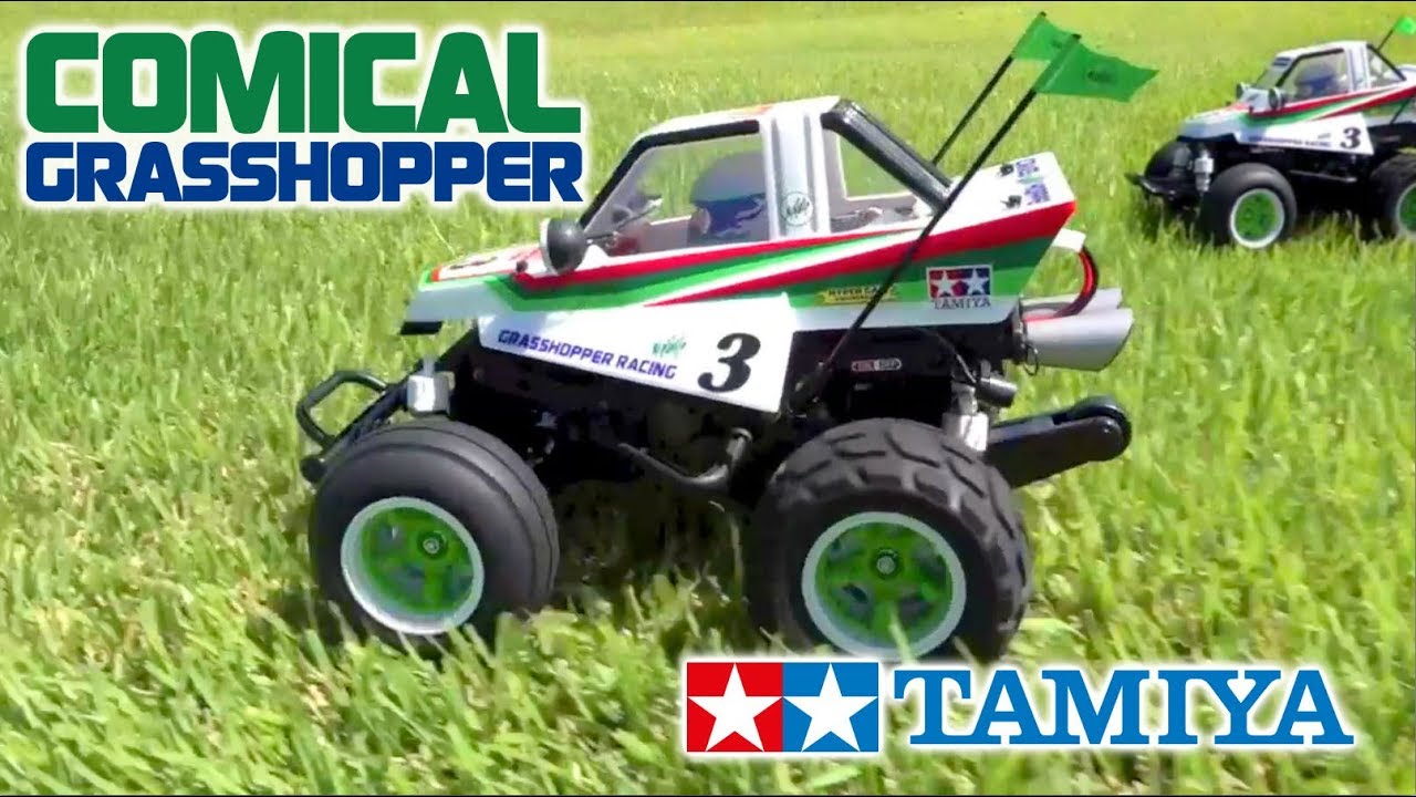 タミヤ 電動RCカーシリーズ 1/10RC コミカル グラスホッパー（WR-02CB