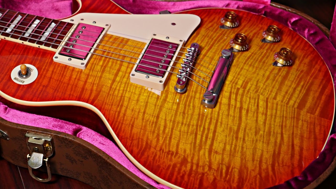 美しい杢目の「1958レスポール」の秘密【ギターバイヤー増田】 - YouTube