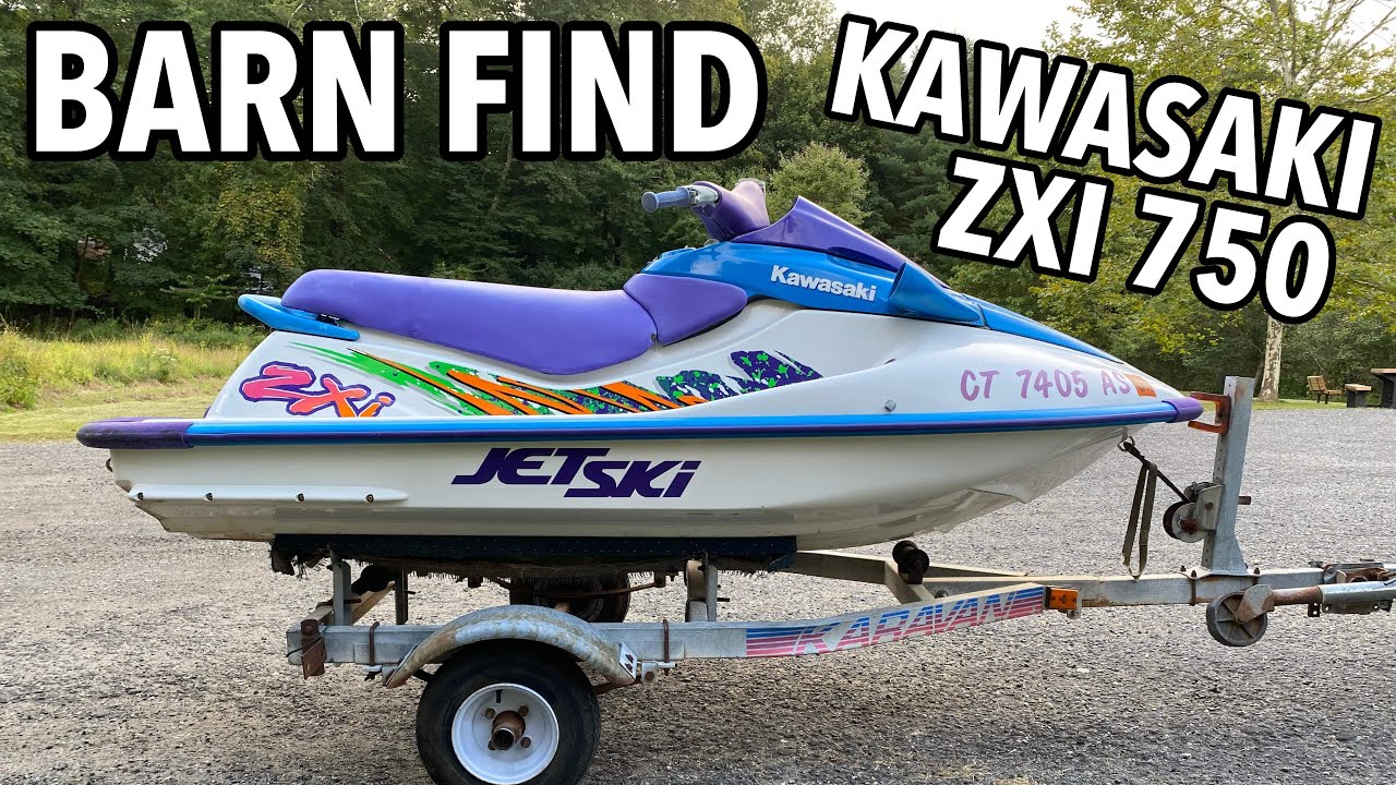 Kawasaki ZXI 1995 BARN FIND CLASSIC JETSKI, last used in 2005 (750