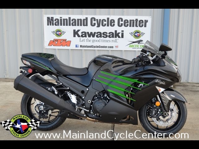 $14,999: 2017 Kawasaki ZX14R Metallic Spark Black Overview and