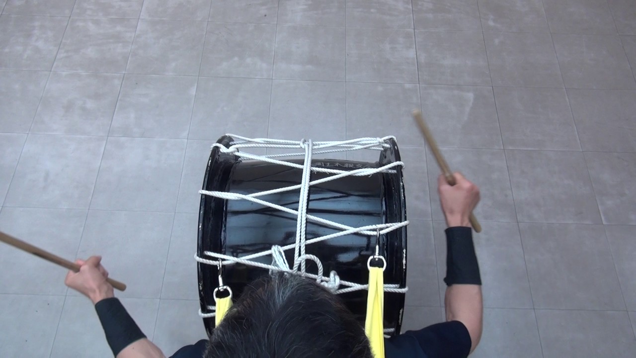 盛岡さんさ踊り】七夕くずし_太鼓練習用動画_手だけ低速 - YouTube