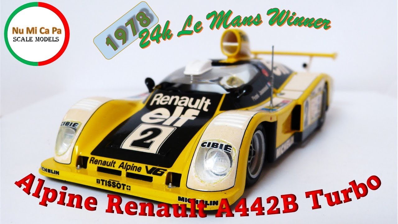1978 Alpine Renault A442B Turbo, 24h Le Mans Winner, Tamiya 1/24