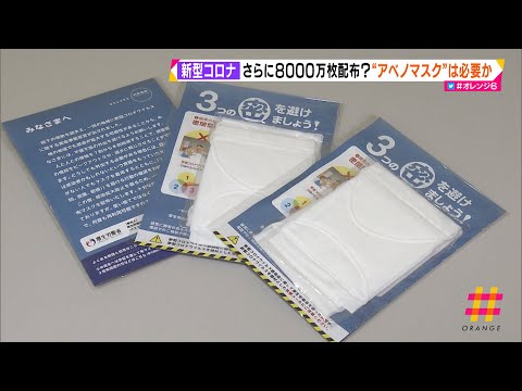 新型コロナ さらに8000万枚配布？“アベノマスク”は必要か - YouTube