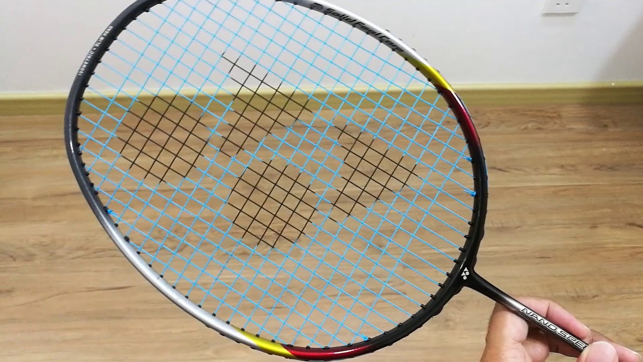 Badminton Racket Review : Yonex Nanospeed 8000 - YouTube