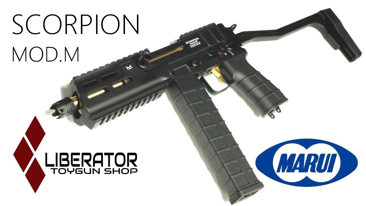 東京マルイ SCORPION MOD.M - YouTube