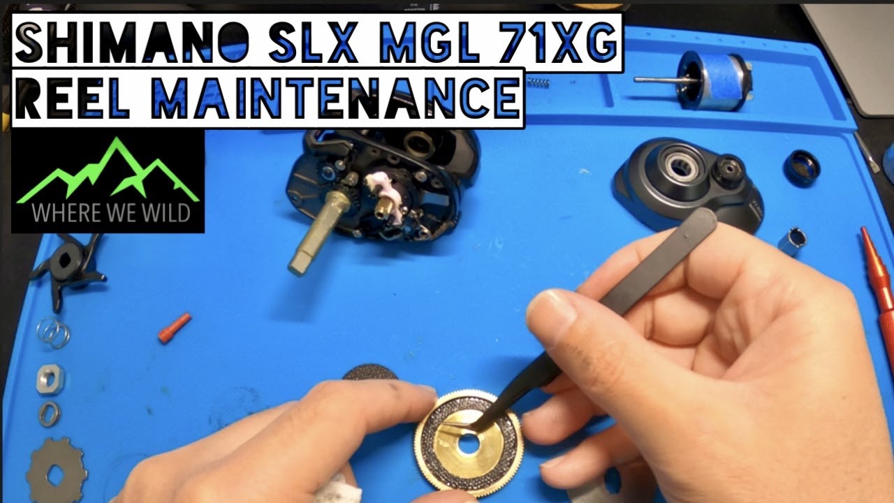 SHIMANO SLX MGL 71XG - Take Apart & Reel Maintenance - YouTube